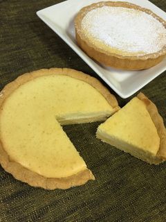 牛乳で絶品濃厚ベイクドチーズケーキタルト-レシピのメイン写真