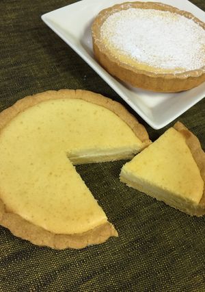 牛乳で絶品濃厚ベイクドチーズケーキタルト-レシピのメイン写真