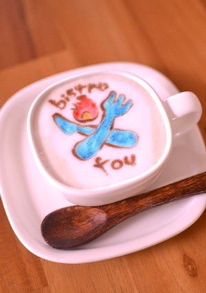 bistro fou ラテアート-レシピのメイン写真