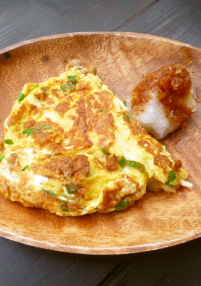 納豆とおネギの玉子焼き♪-レシピのメイン写真