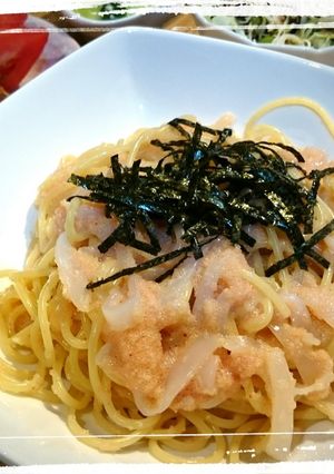 簡単!!たらこORめんたいこスパゲティ-レシピのメイン写真