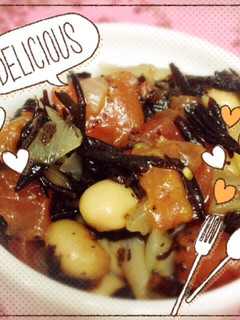 大豆とひじきのトマト煮-レシピのメイン写真