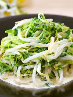 もやしと豆苗のはちみつマヨサラダ♪-レシピのメイン写真