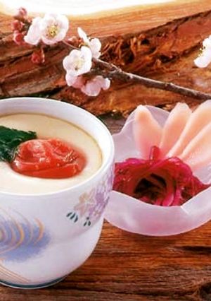 梅干し入り茶碗蒸し-レシピのメイン写真