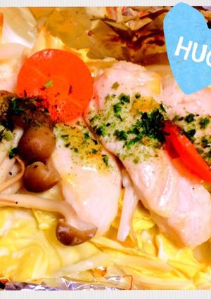 鶏と野菜の味噌包み焼き-レシピのメイン写真