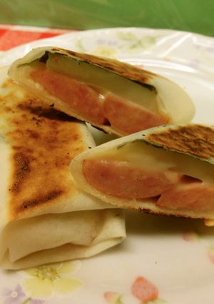 ごてあらポーの焼き春巻き♪-レシピのメイン写真