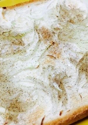 シンプル玉葱トースト-レシピのメイン写真