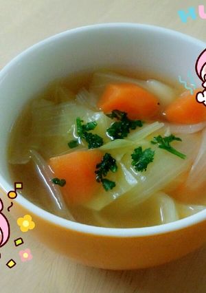 簡単♪お野菜スープ-レシピのメイン写真