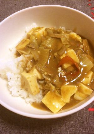 いなばのタイカレーで白菜と豆腐のカレー-レシピのメイン写真