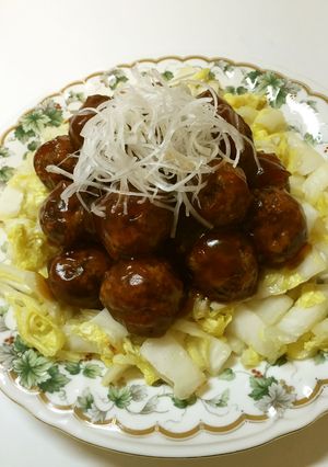 ふんわり肉団子☆-レシピのメイン写真