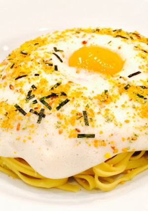 糖質制限パスタ！ふわふわ納豆スフレパスタ-レシピのメイン写真