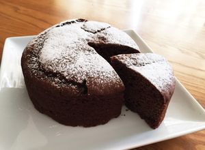 ホットケーキミックスで簡単ガトーショコラ-レシピのメイン写真