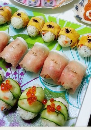ひな祭り☆巻きちらし-レシピのメイン写真