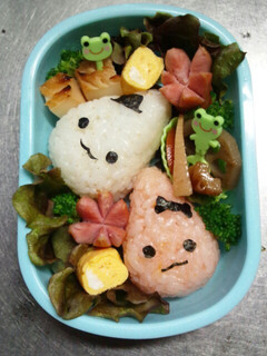 雨の日にしずくちゃんお弁当-レシピのメイン写真