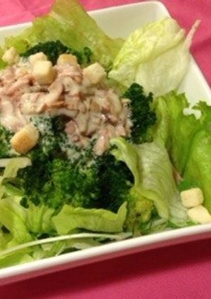 手作りドレッシング☆美味！カルボナーラ？-レシピのメイン写真