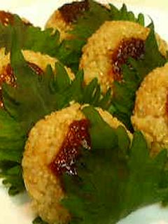 *味噌焼きおにぎり*-レシピのメイン写真