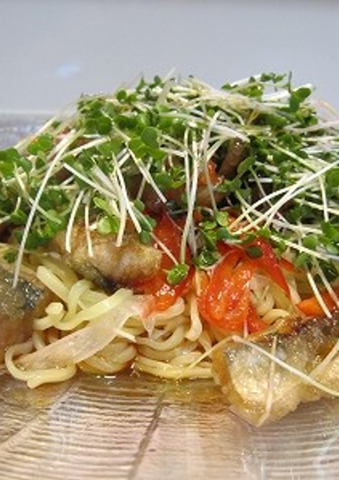 鰺の南蛮漬けで冷し中華-レシピのメイン写真