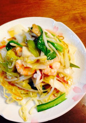 海鮮あんかけ焼きそば-レシピのメイン写真