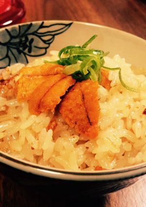 簡単！雲丹の炊き込みご飯-レシピのメイン写真