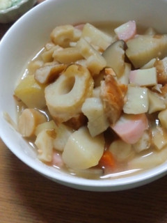 新潟の鮭缶ののっぺ-レシピのメイン写真