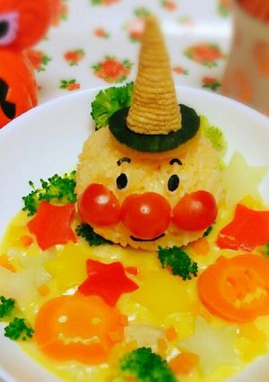 ハロウィンに♡アンパンマンのシチュー★-レシピのメイン写真
