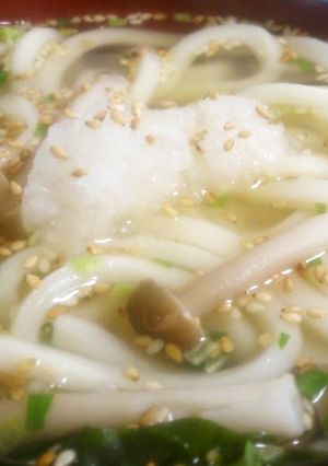 わかめスープうどん-レシピのメイン写真