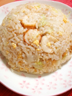 ちくわと白菜のチャーハン-レシピのメイン写真