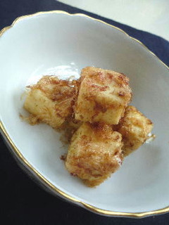 香ばしい☆おかかをまとった高野豆腐揚げ-レシピのメイン写真