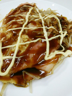 もやしのお好み焼き(なんちゃってモダン)-レシピのメイン写真