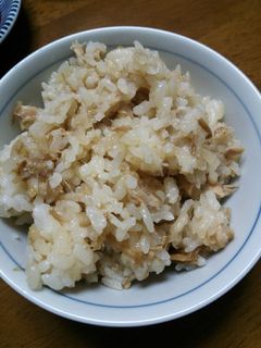 超簡単☆なめたけ炊き込みご飯-レシピのメイン写真