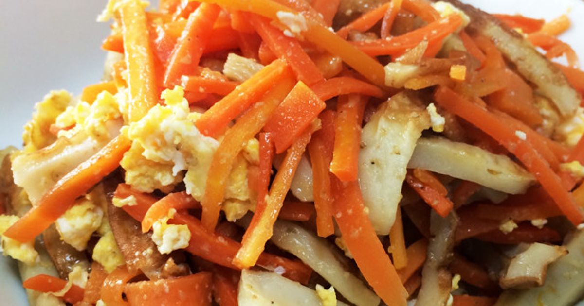 お弁当にも人参とちくわのマヨ卵和え by おくミチ 【クックパッド