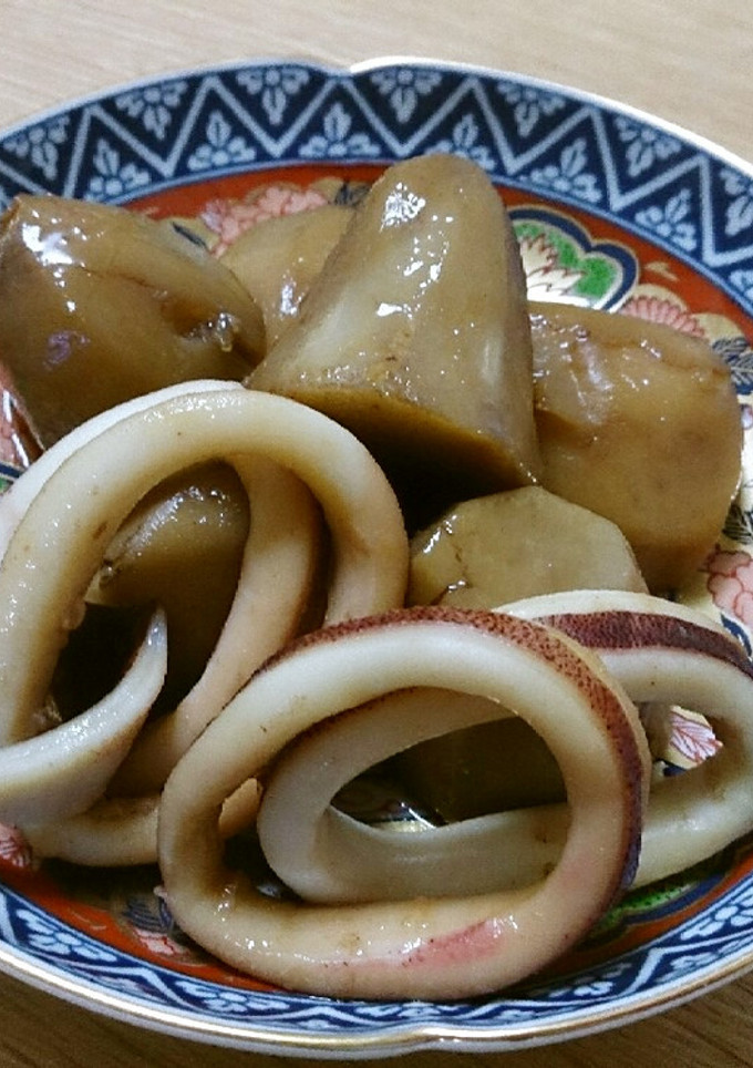 味がしみています！いかと里芋の煮物-レシピのメイン写真