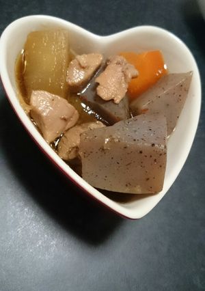 切って煮るだけ簡単‼鳥と野菜の煮物-レシピのメイン写真