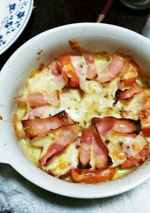 トマトのチーズ焼き-レシピのメイン写真