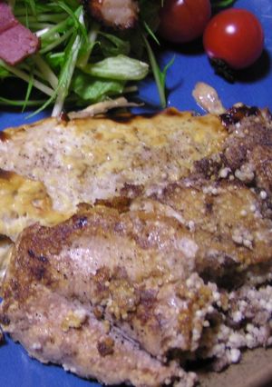 ほっけ卵のバター焼き～味噌マヨ焼に添えて-レシピのメイン写真