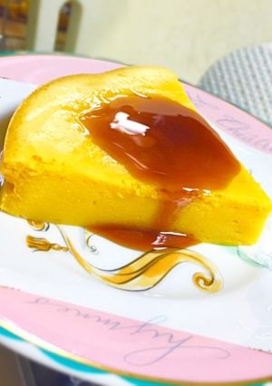 かぼちゃとお餅のもっちもちケーキ♪-レシピのメイン写真