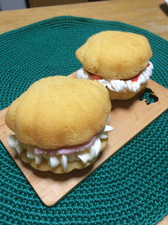 ほんのり甘い塩ケーキのサンド-レシピのメイン写真