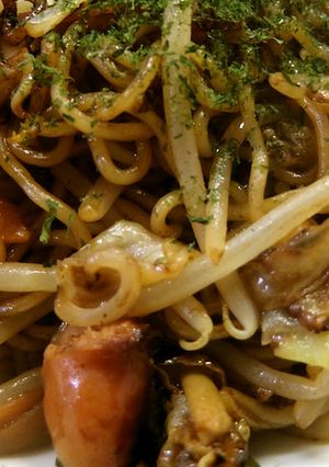 我流あり合わせ野菜ソース焼きそば-レシピのメイン写真