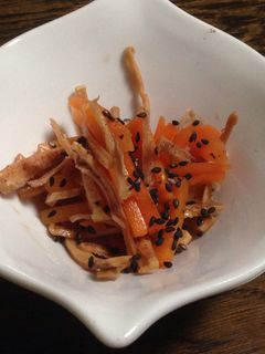 人参とあたりめのうまみ漬け-レシピのメイン写真