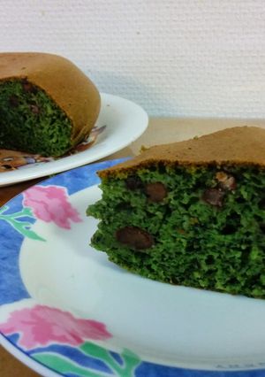 炊飯器で作るほうれん草の蒸しパンケーキ-レシピのメイン写真
