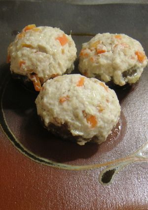 鶏ひき肉のしいたけシュウマイ-レシピのメイン写真