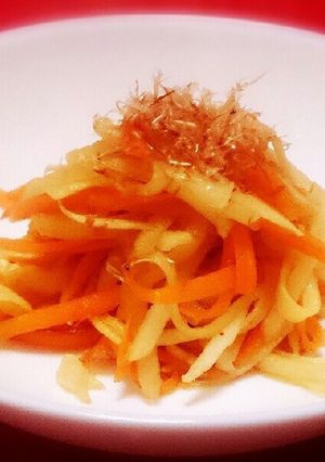 簡単副菜!大根とにんじんのきんぴら-レシピのメイン写真
