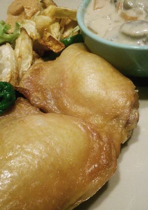 *チキングリルきのこソース*-レシピのメイン写真