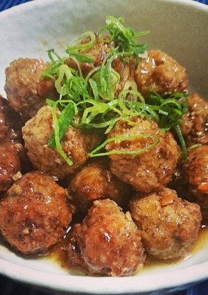 和風肉団子-レシピのメイン写真