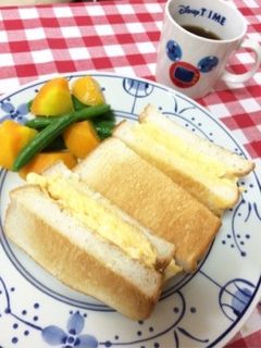 ふわとろ♪オムレツサンド♪-レシピのメイン写真