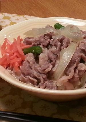 塩糀で旨みとコクがたっぷり!牛丼-レシピのメイン写真