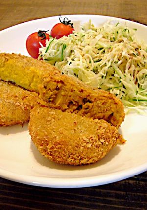 かぼちゃコロッケ-レシピのメイン写真