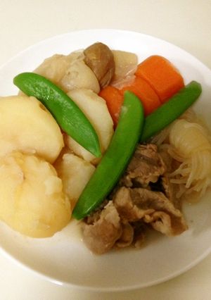 肉じゃが(いつもの5品).純米酒-レシピのメイン写真