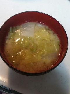 余り物で簡単あったか味噌汁!-レシピのメイン写真