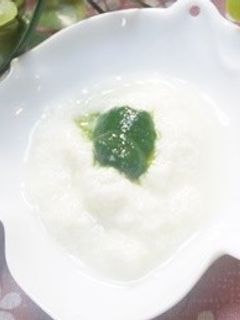 離乳食初期 豆腐とほうれん草の裏ごし-レシピのメイン写真